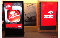 digital outdoor stand / outdoor totem / adhsel size outdoor totem